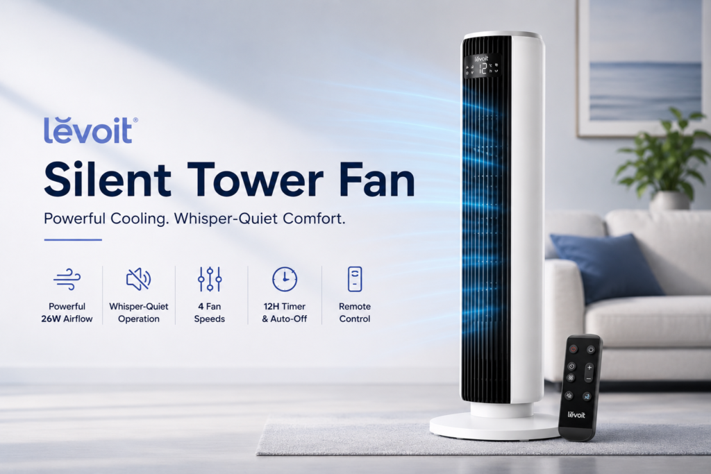Levoit Silent Tower Fan